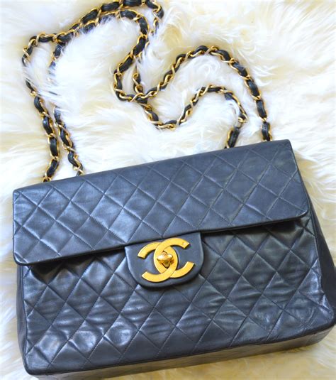 authentic chanel flap button vintage|pictures of old Chanel purses.